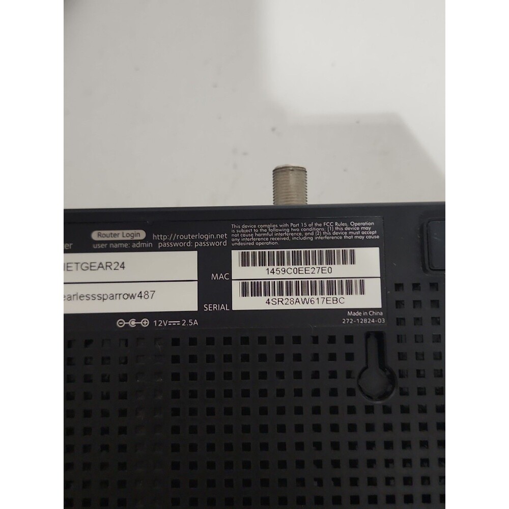 NETGEAR Ac1200 Dual Band WiFi Router Model C6220 Modern Wifi Router - Picture 4 of 6